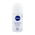 Ficha técnica e caractérísticas do produto Desodorante Nivea Roll-on Sensitive & Pure 50ml