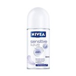Ficha técnica e caractérísticas do produto Desodorante Nivea Rollon Sensitive & Pure 50ml