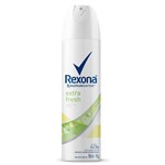 Ficha técnica e caractérísticas do produto Desodorante Rexona Extra Fresh Aerosol - 90g - Unilever