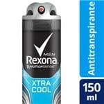 Ficha técnica e caractérísticas do produto Desodorante Antitranspirante REXONA MEN XTRACOOL 150ml
