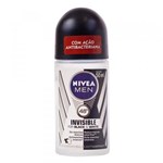 Ficha técnica e caractérísticas do produto Desodorante Roll On Invisible Black e White Men Nivea 50Ml