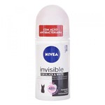 Ficha técnica e caractérísticas do produto Desodorante Roll On Invisible Black e White Nivea 50Ml