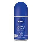 Ficha técnica e caractérísticas do produto Desodorante Roll-On Nivea 50Ml Feminino Protect Care