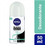 Ficha técnica e caractérísticas do produto Desodorante Roll On Nivea Invisible Black White Feminino 50ml