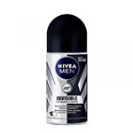 Ficha técnica e caractérísticas do produto Desodorante Roll On Nívea Invisible Black White Power 50ml