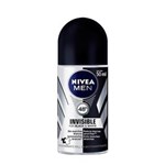 Ficha técnica e caractérísticas do produto Desodorante Roll On Nívea Invisible Black & White Power 50ml