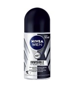 Ficha técnica e caractérísticas do produto Desodorante Roll On Nivea Invisible Black White Power - 50Ml