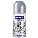 Ficha técnica e caractérísticas do produto Desodorante Roll On Nivea Masculino Silver Protect com 50ml