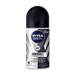 Ficha técnica e caractérísticas do produto Desodorante Roll On Nivea Men For Black White 50ml