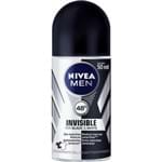 Ficha técnica e caractérísticas do produto Desodorante Roll On Nivea Men Invisible Black & White 50ml