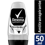 Ficha técnica e caractérísticas do produto Desodorante Roll On Rexona Invisible - 50ml