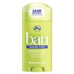 Ficha técnica e caractérísticas do produto Desodorante Sólido Ban - Powder Fresh 73g