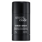 Ficha técnica e caractérísticas do produto Desodorante Stick Armani Code Masculino - 75 G