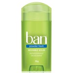 Ficha técnica e caractérísticas do produto Desodorante Stick Ban Powder Fresh 73g