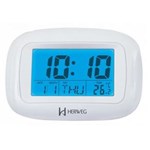 Ficha técnica e caractérísticas do produto Despertador Digital Herweg 2967 242 Termometro Calendario