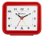 Ficha técnica e caractérísticas do produto Despertador Quartz Herweg Ref: 2612-044 - Vermelho