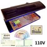 Detector Testador Dinheiro Nota Falsa Selos, Cheques CBRN02832 - Commerce Brasil