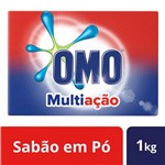 Ficha técnica e caractérísticas do produto Detergente em Pó OMO Multiação Active Clean 1KG