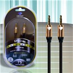 Ficha técnica e caractérísticas do produto Diamond Cable Gs-3030 0,75 Metros Cabo Audio Estéreo P2-p2