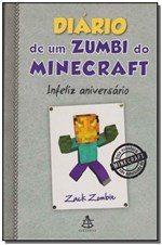Ficha técnica e caractérísticas do produto Diário de um Zumbi do Minecraft: Infeliz Aniversário - Sextante