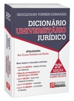 Ficha técnica e caractérísticas do produto Dicionario Universitario Juridico - Rideel - 952572