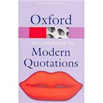 Ficha técnica e caractérísticas do produto Dictionary Of Modern Quotations