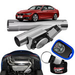Ficha técnica e caractérísticas do produto Difusor de Escapamento Esportivo Cromado - BMW 320