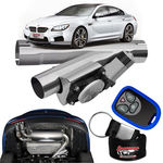 Ficha técnica e caractérísticas do produto Difusor de Escapamento Esportivo Cromado - BMW M6