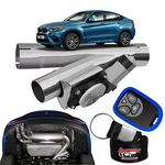 Ficha técnica e caractérísticas do produto Difusor de Escapamento Esportivo Cromado - BMW X6