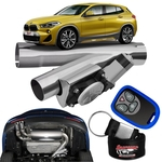 Ficha técnica e caractérísticas do produto Difusor de Escapamento Esportivo Cromado - BMW X2