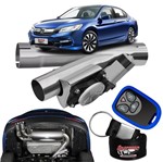 Ficha técnica e caractérísticas do produto Difusor de Escapamento Esportivo Cromado - Honda Accord