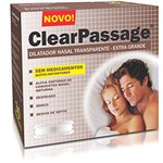 Ficha técnica e caractérísticas do produto Dilatador Nasal 30 Unidades Transparente - ClearPassage