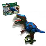Ficha técnica e caractérísticas do produto Dinossauro T-Rex com Som Luz e Movimento Art Brink