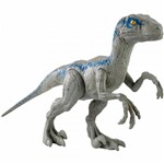 Ficha técnica e caractérísticas do produto Dinossauro Velociraptor Blue 30cm Jurassic World - Mattel