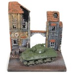 Ficha técnica e caractérísticas do produto Diorama Tanque de Guerra M4A3 Sherman The Siege Of Bastogne / To Chateau Segunda Guerra Mundial 1/64 Johnny Lightining The Greatest Generation