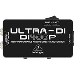Ficha técnica e caractérísticas do produto Direct Box Behringer Ultra -DI400P - AC0020