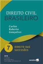 Ficha técnica e caractérísticas do produto Direito Civil Brasileiro Vol. 7 Direito das Sucessões 12ª Ed - 2018