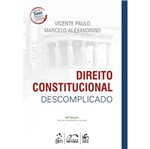 Ficha técnica e caractérísticas do produto Direito Constitucional Descomplicado - Metodo - 16 Ed