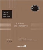 Ficha técnica e caractérísticas do produto Direito do Trabalho - 34 Ed - Saraiva
