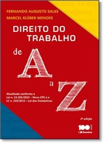Ficha técnica e caractérísticas do produto Direito do Trabalho de a A Z - Saraiva