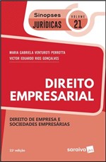 Ficha técnica e caractérísticas do produto Direito Empresarial - Vol 21 - Sinopses Juridicas - Saraiva