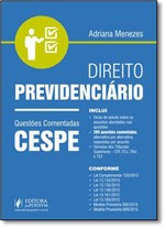 Ficha técnica e caractérísticas do produto Direito Previdenciário: Questões Comentadas Cespe - Juspodivm