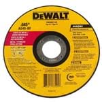 Ficha técnica e caractérísticas do produto Disco Abrasivo para Corte 4-1/2 X .045 X 7/8" Dewalt - Dw8062