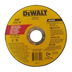 Ficha técnica e caractérísticas do produto Disco Abrasivo para Corte 4-1/2 X .045 X 7/8 Pol. Dw8062-Ar Dewalt