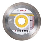 Ficha técnica e caractérísticas do produto Disco Bosch Diamantado Contínuo Universal 2608602718000 - Prata