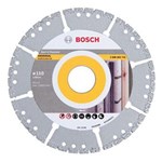 Ficha técnica e caractérísticas do produto Disco Bosch Diamantado Multimaterial Universal 2608602721 - Prata