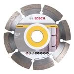 Ficha técnica e caractérísticas do produto Disco Bosch Diamantado Segmentado Universal 608602717000 - Prata