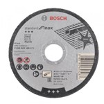 Ficha técnica e caractérísticas do produto Disco Corte 4 1/2x0,04x7/8 Inox Bosch
