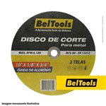 Ficha técnica e caractérísticas do produto Disco Corte Ferro 10x1/8x1 Beltools