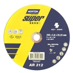 Ficha técnica e caractérísticas do produto Disco Corte Norton Super AR312 9" x 1/8 x 7/8